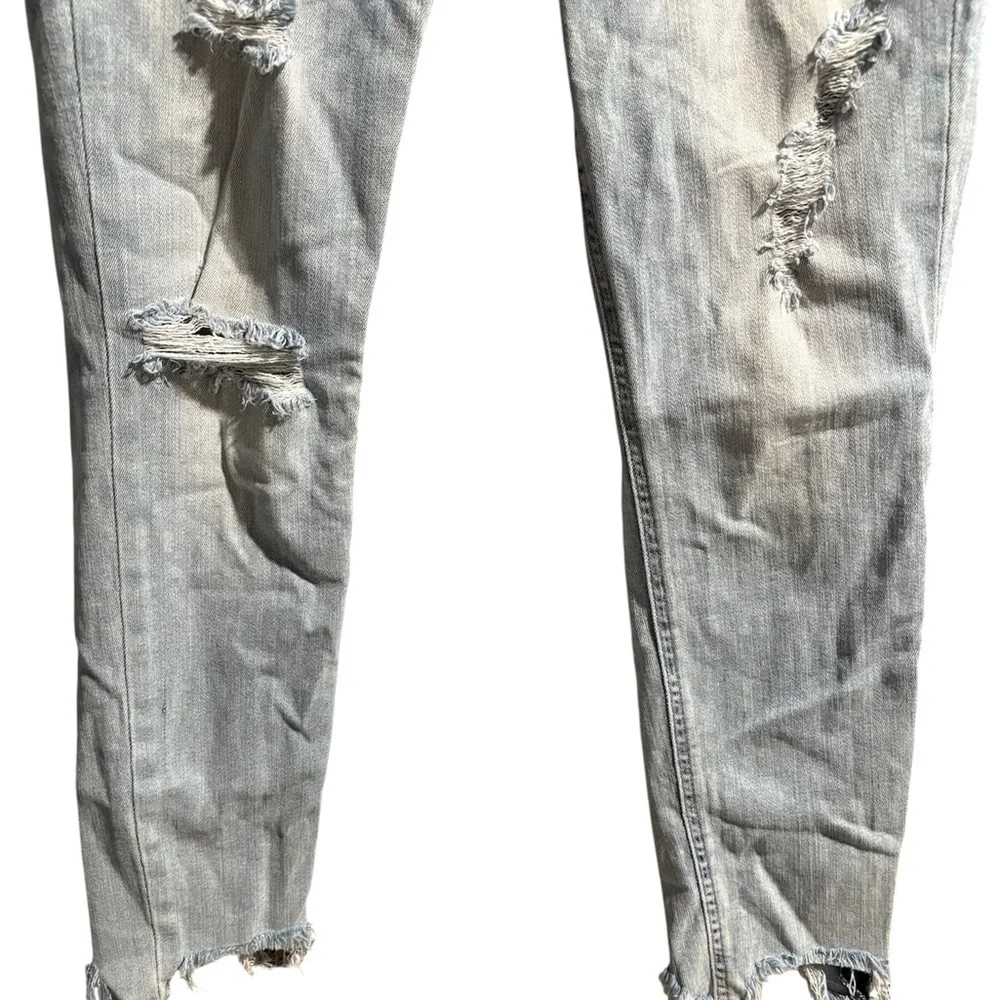 Lucky Brand Bridgette Skinny‎ Jeans Light Wash Distressed High Rise Size 4/27